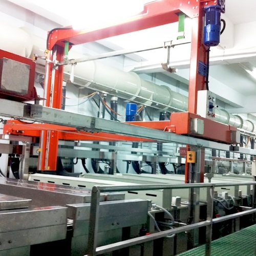 Latest company case about Application of long-life conductive slip rings in electroplating production lines