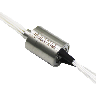 10000 Rpm High Speed Slip Ring Metal Miniature Slip Rings 240VDC 1A