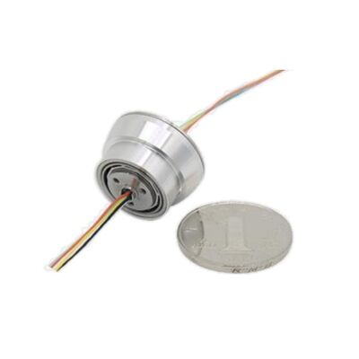 250 RPM Stainless Steel Mini Slip Ring Compact Rotary Connector for Precision Equipment