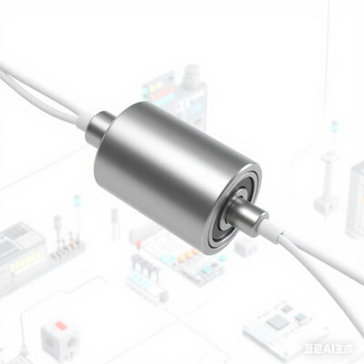 2A Rotating Mini Slip Ring Electrical Rotary Joint ISO 9001 Certified Compact Connector