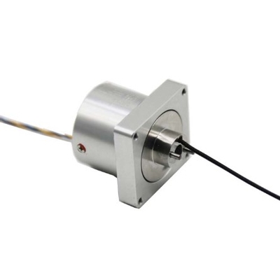 Gold To Gold Contacts Fiber Optic Slip Ring Compact Design 80VDC 1A