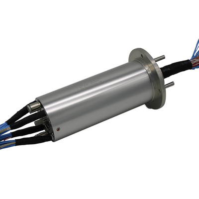 Gold To Gold Contacts Fiber Optic Slip Ring Compact Design 80VDC 1A
