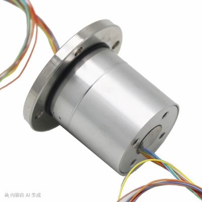 Gold To Gold Contacts Fiber Optic Slip Ring Compact Design 80VDC 1A