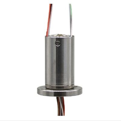 Low Electrical Noise High Speed Mini Slip Ring Long Working Life Rotary Connector