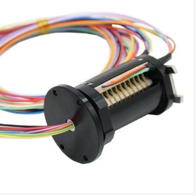 8 Way Miniature Conductive Slip Ring Connector For UAVs Radar Systems
