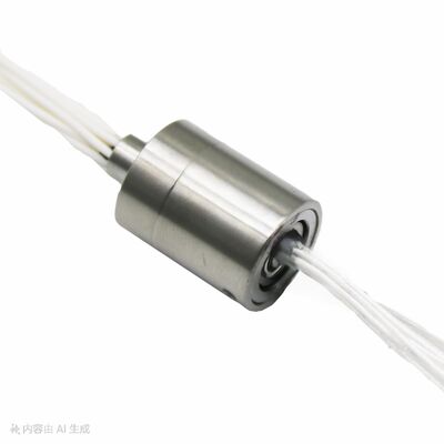 40 Loop Industrial Mini Slip Ring Electrical Rotary Connector 303 Stainless Steel Shell