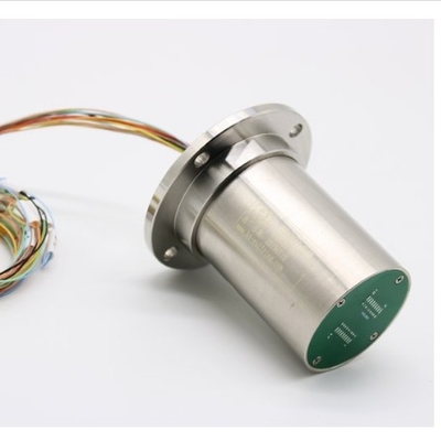 Anti Corrosion Steel Slip Ring 80VDC 1A Industrial Slip Ring Lightweight