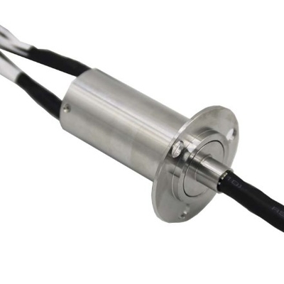 Flange Mounting Industrial Slip Ring 304SS Electrical Slip Ring Robust Design