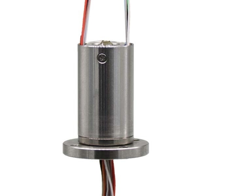 High Speed Slip Ring IP65 Gold-Gold Contact 2N.cm Torque 80VDC