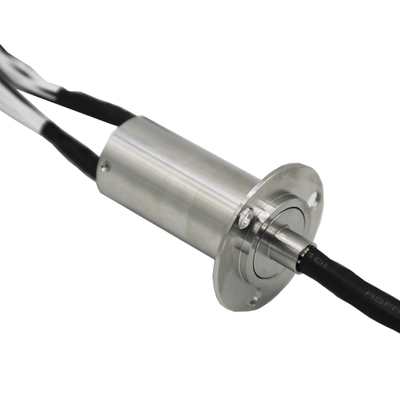 High Speed Slip Ring 12-28 Channels 18000 RPM Gold-Gold Contact