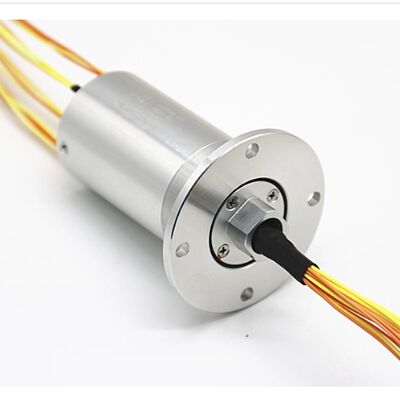1A 100VDC Mini Slip Ring 303 Stainless Steel Shell Compact Rotary Connector