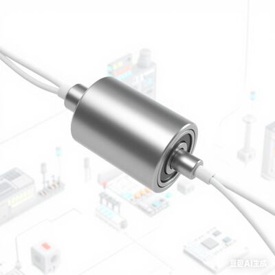 Conductive Slip Ring with 303 Stainless Steel Wire Leads Mounting for PTZ Camera System