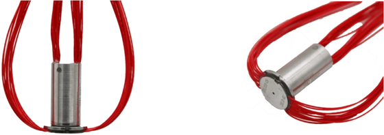 Long Life Industrial Slip Ring with Gold-to-Gold Contacts 10 Million Rotations for Packaging Machinery