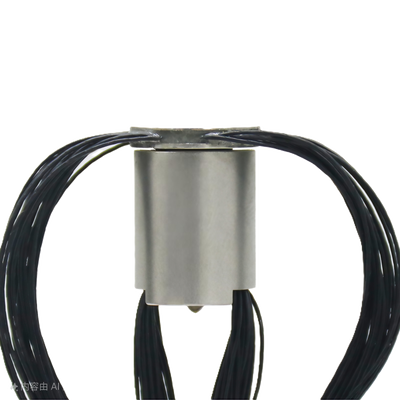 Long Life Industrial Slip Ring with Gold-to-Gold Contacts 10 Million Rotations for Packaging Machinery
