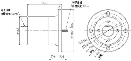 Multi Channel Mini Slip Ring 1A per Channel Continuous Rotation High Performance Rotary Connector