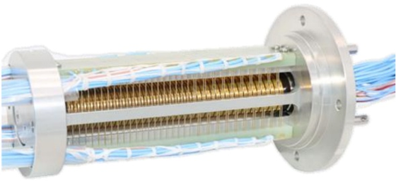 Custom Long Life High-Speed Slip Ring 15000 RPM 60 Circuits for Engine Monitoring