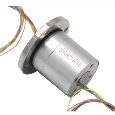 Wind Turbine Mini Slip Ring 6 Circuit Power Signal Hybrid Rotary Connector for Energy Systems