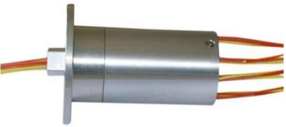 SP025 High Speed Slip Ring 12 Channels 18000 RPM Gold-Gold Contact IP65 for Radar Antenna Systems