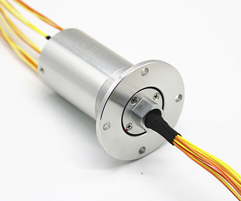 SP025 High Speed Slip Ring 20 Channels 18000 RPM Gold-Gold Contact IP65 for Marine Radar Systems