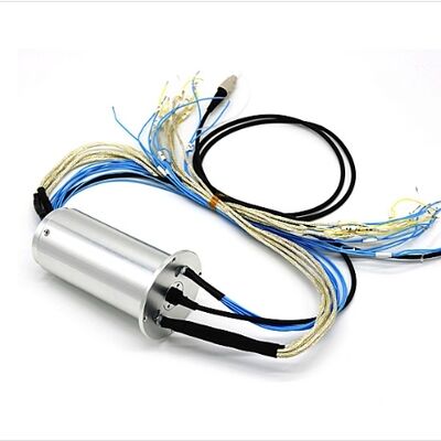 SP040028-G05 High Speed Slip Ring 28 Channels 18000 RPM Gold-Gold Contact IP65 for High Speed Camera Rotary Platforms