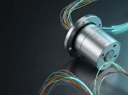 25000 RPM Miniature High Speed Slip Ring 22mm Diameter Gold Contacts for Dental Handpiece Units